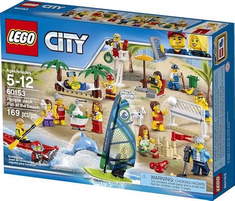 Lego City People Pack Fun At The Beach 60153 Collectable Minifigures
