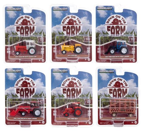 Check spelling or type a new query. GREENLIGHT 48040 DOWN ON THE FARM SERIES 4, SET OF 6 DIECAST TRACTOR MODELS 1:64 | eBay