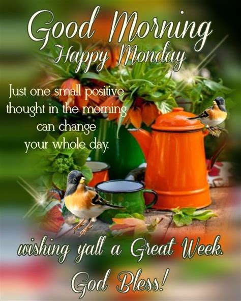 Positive Good Morning Happy Monday Message Pictures Photos And