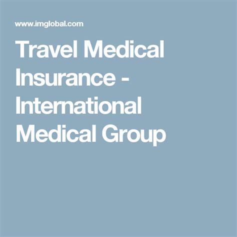International student insurance plans, those purchased outside of the united states. Expat Medical Insurance from International Medical Group | Medical insurance, International ...