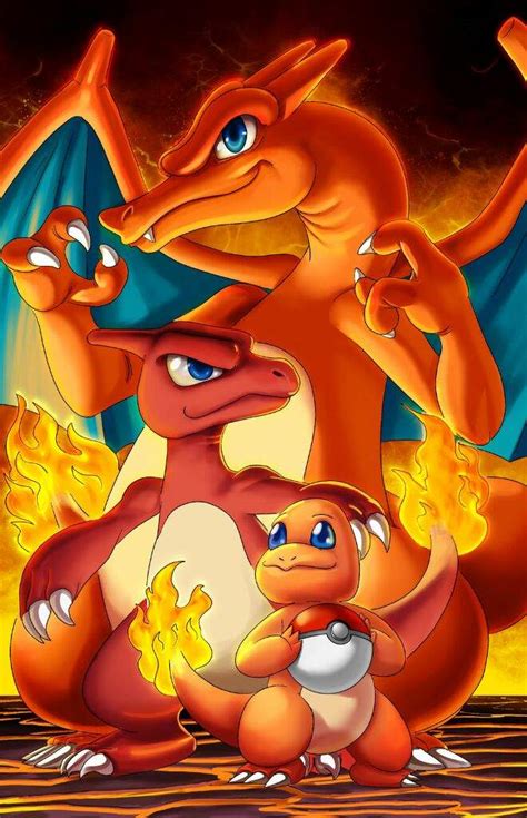 The project consist to draw every pokemon in a realistic way, from my point of view. Estágios de Evolução do Charmander!!! | Pokémon Amino Em ...