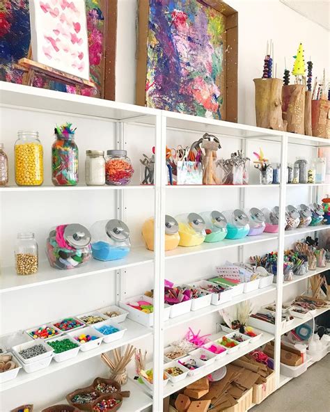 Meri Cherry Art Studio On Instagram “our Shelves Got A Makeover Just