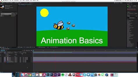 Basic Animation In After Effects Youtube
