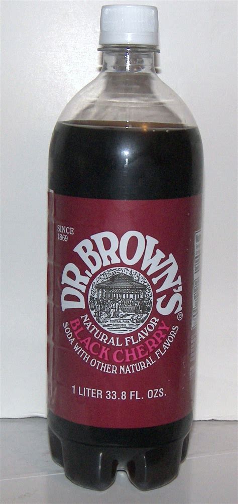 Dr Browns Black Cherry Soda Eat Like No One Else