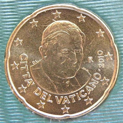 Vatican 20 Cent Coin 2010 Euro Coinstv The Online Eurocoins Catalogue