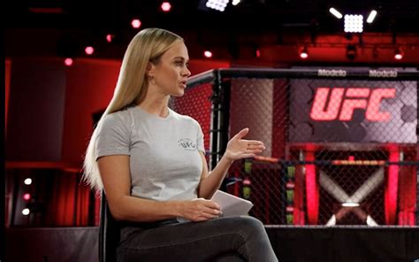 Ufc Analyst Laura Sanko Flexes About Fat Diamond Ring Pouring Water On Fans Hopes