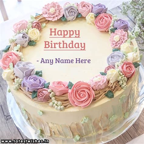 Edit name and photo on birthday cake and send birthday wishes online. Birthday Cake With Name Edit