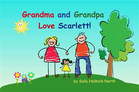Grandma And Grandpa Love Scarlett Book 804155