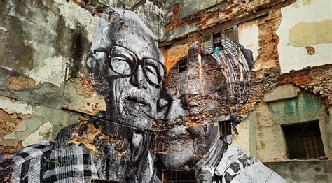 Can Art Change The World The Work Of Street Artist Jr In Pictures