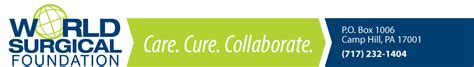 Care Cure Collaborate World Surgical Foundation