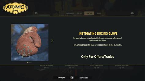 Ps4 H ★★★ Instigating Boxing Glove W Offerstrades Beaaebss