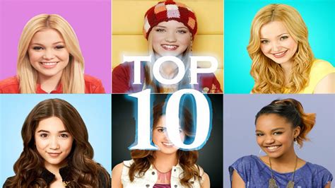 Top 10 Best Disney Channel Charactersfemales Youtube