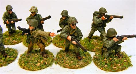 Evil Bobs Miniature Painting 28mm Wwii With Old Bolt Action Metal Figures