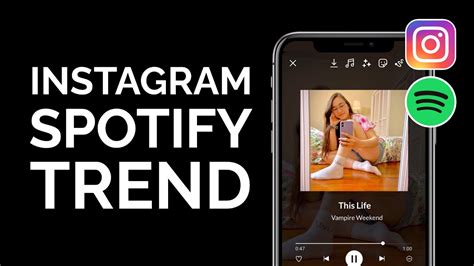 How To Do The Instagram Story Spotify Trend Template Included Youtube