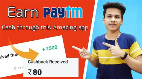 New Paytm Cash Earning App 2020 Earn Money Online Online Earners Youtube