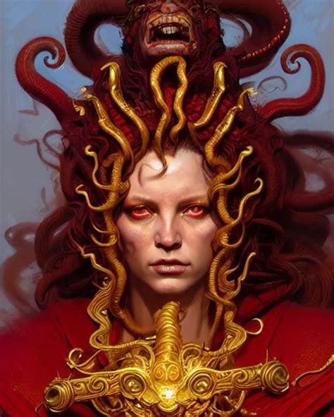 Stable Diffusion Prompt Fierce Medusa Fantasy Character Prompthero