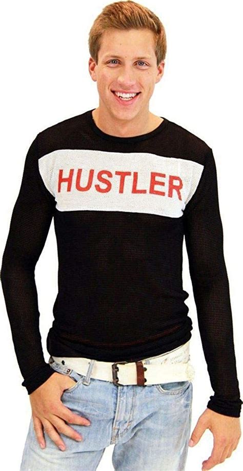 Fight Club Tyler Durden Hustler Mesh Mens Costume Shirt