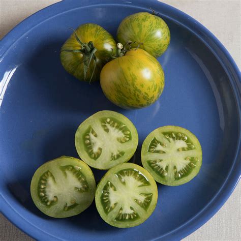 Tomato Green Zebra Heirloom Tomatoes Lexington Ky Michlers