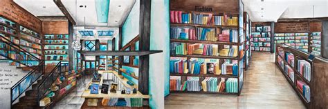 Bookstore Interior Design By Entirelyrandom D5uvlw2 