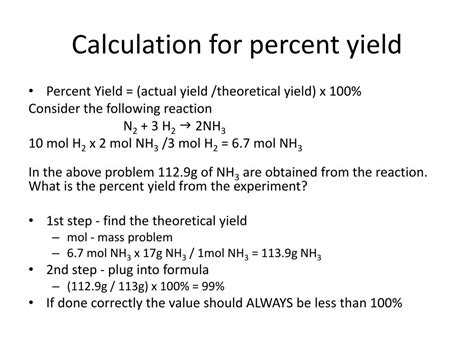 Ppt Limiting Reactants And Percent Yields Powerpoint Presentation Free Download Id2441339