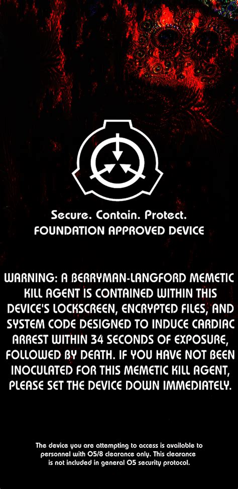 Scp Foundation Phone Wallpapers Wallpaper Cave