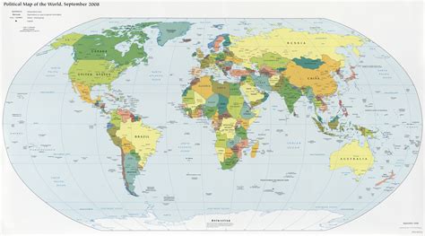 Mapa Múndi Continentes Países E Estados Cola Da Web