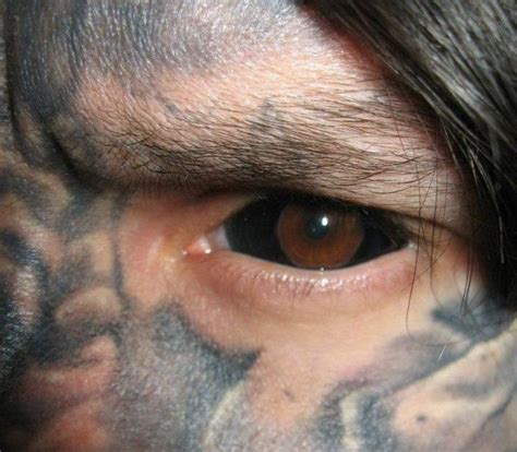Tattooed Eyes Gallery 8 Body Modifications Palato Mole Piercings