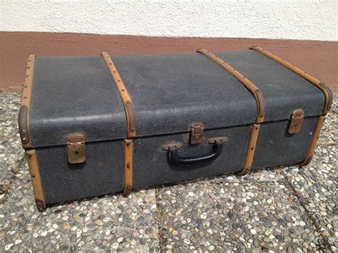 Ueberseekoffer Überseekoffer Alte Koffer Vintage Holzkisten
