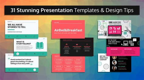 Stunning Presentation Templates and Design Tips - Venngage