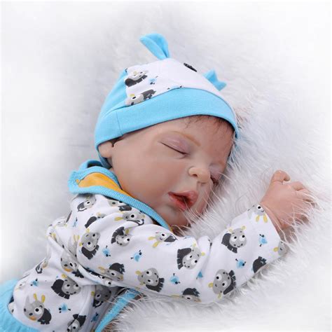 Unpainted Blank Reborn Doll Kits 23 Full Body Silicone Babies Boy