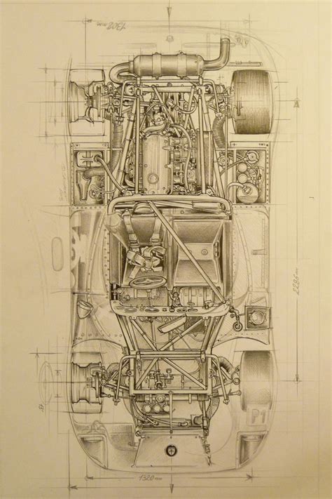 Latest Sketch From Sebastien Sauvadet Technical Illustration Car