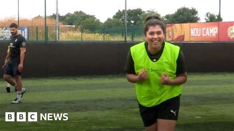 British Asian Women Tackle Footballing Taboo Bbc News