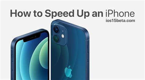 The first beta version of ios 15 has been released for iphone and ipod touch users enrolled in the developer beta program. How to Speed Up an iPhone - iOS 15 Beta Download
