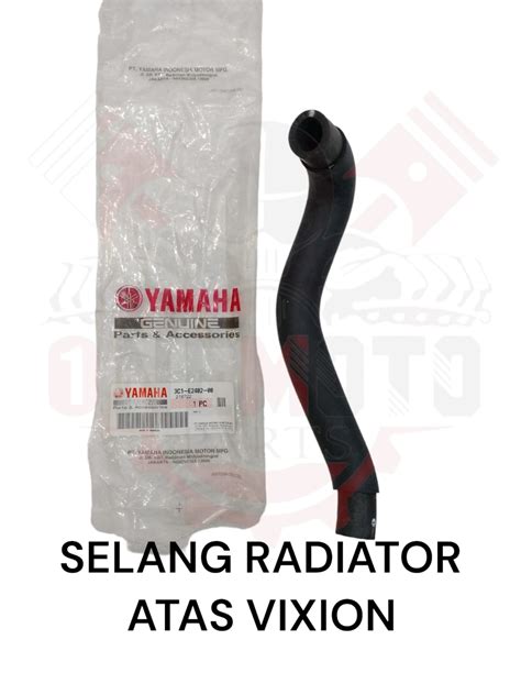 SELANG RADIATOR ATAS PIPE 2 SELANG RADIATOR VIXION YAMAHA 3C1-E2482-00