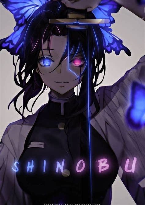 Shinobu Kocho Anime Anime Characters Anime Demon