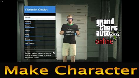 How To Do Attractive Male Character Creation In Gta V Online Youtube