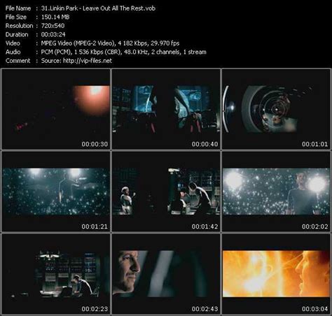 Linkin Park Leave Out All The Rest Vob File