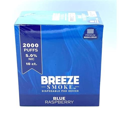 Breeze Pro Blue Raspberry 10ct