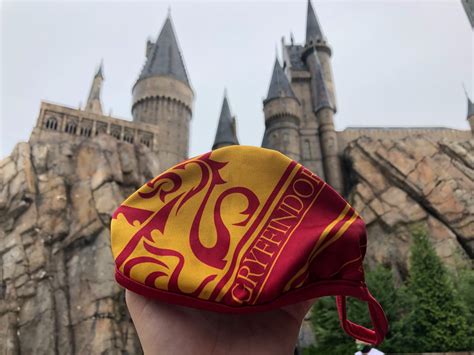 Photos New Harry Potter Gryffindor House Face Masks Apparate Into