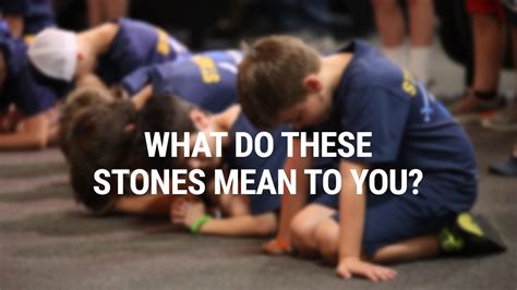 What Do These Stones Mean To You Discipleship