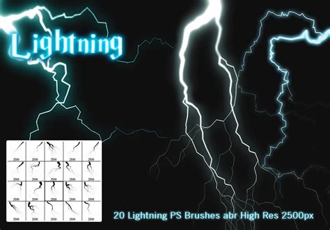 Free Lightning Photoshop Brushes Free Photoshop Brushes At Brusheezy