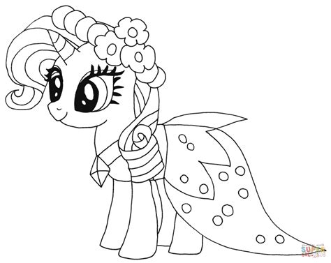 Friendship is magic is an animated television series produced by hasbro studios. Get This My Little Pony Coloring Pages to Print for Girls ...
