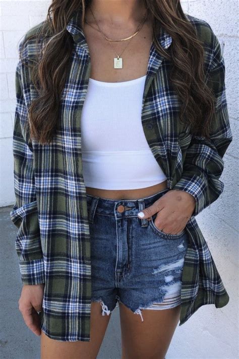 What To Wear With Flannel Girl Buy And Slay