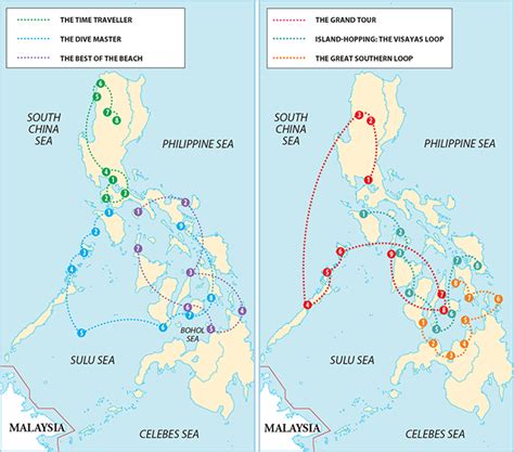 Philippines Itineraries Philippines Itinerary Philippines Travel