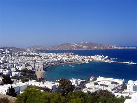 World Visits Mykonos Island And Beach Attraction Located