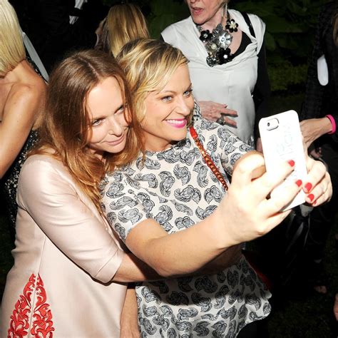 In June 2013 Amy Poehler Snapped A Selfie With Stella Mccartney At Celebrities Taking Selfies