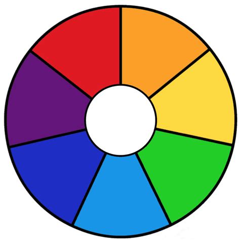 Printable Primary Color Wheel Filebda