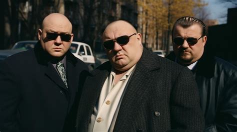 premium ai image the boss of the russian mafia in the 90s rime bosses bandits crime rackets