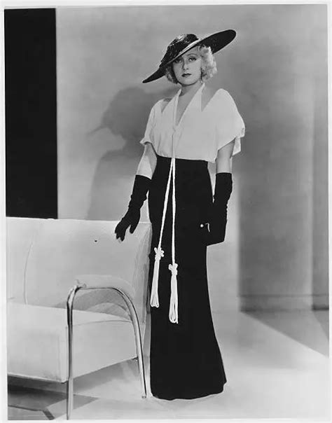 Actress Joan Blondell Modelling Old Movie Photo Picclick