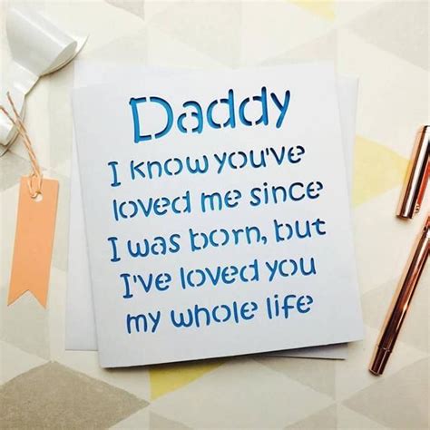 Daddy Birthday Card Dad Birthday Daddy Card Fathers Day Card Card